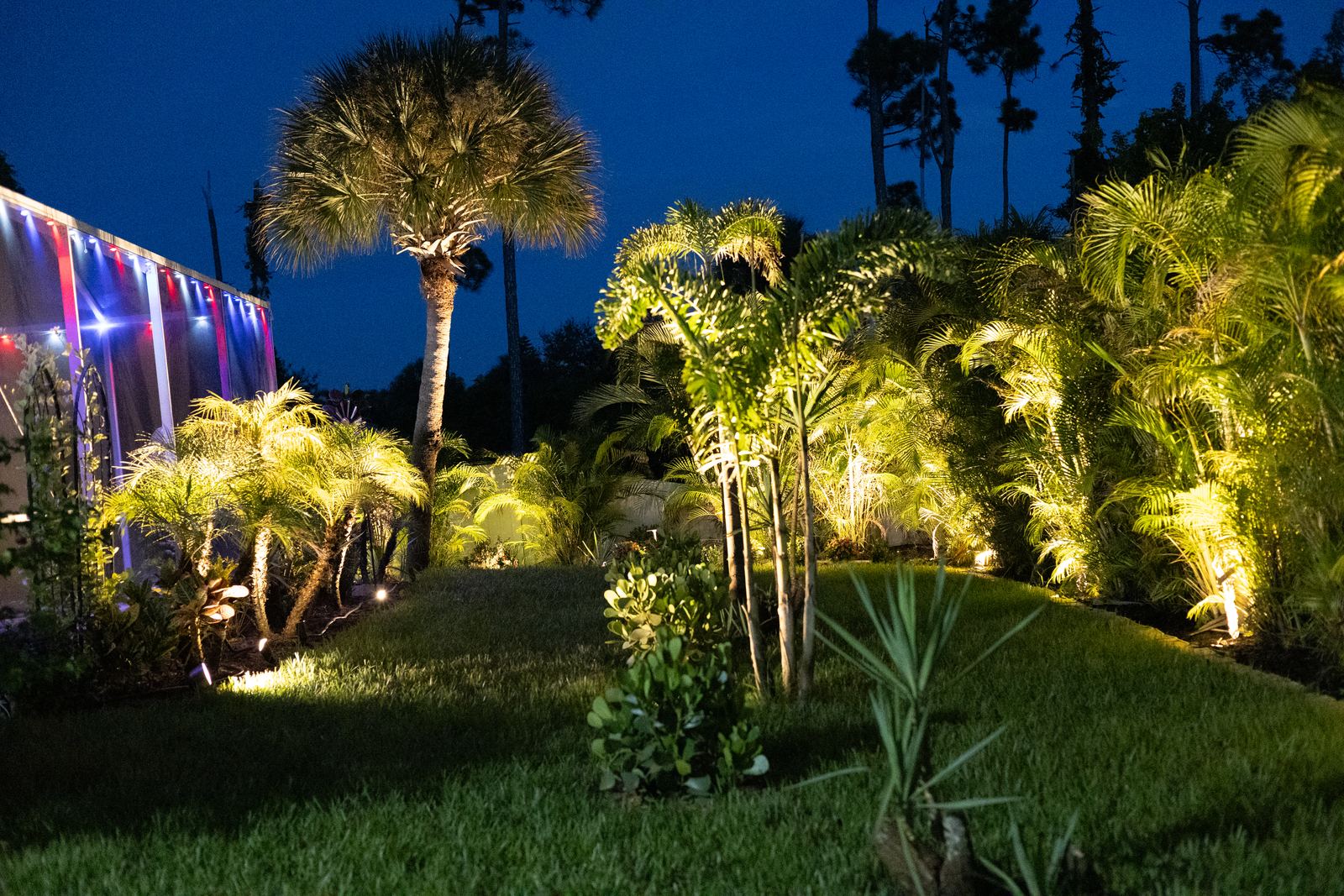 Completed work: Lighting & Outdoor Tech in Southwest Florida